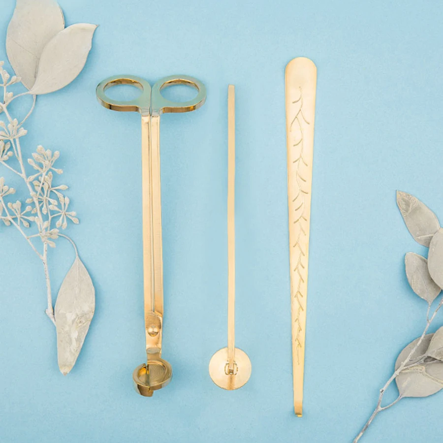 Роскошный металлический держатель фитиля для свечи центрирующее устройство