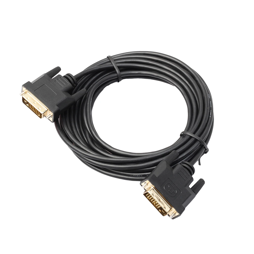 REXLIS высокоскоростной кабель DVI 1080 p позолоченный штекер Male 24 + 1 M 8 м 2 3 для ЖК