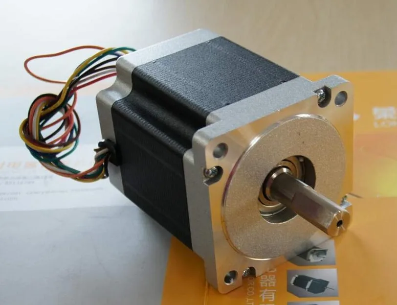 Шаговый двигатель Nema 34 878 унций. В 34HST9805 37B2 драйвер DM860A пиковая 7 8a фрезерный станок
