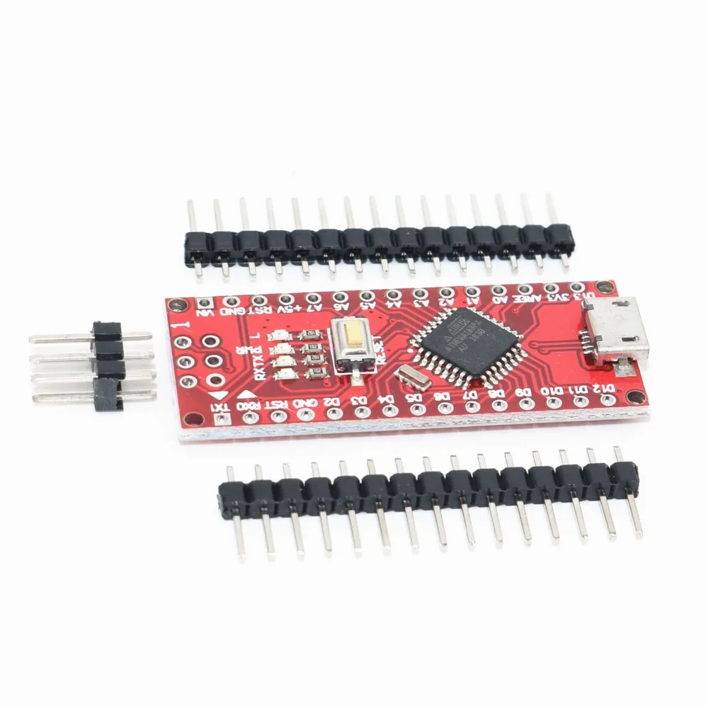 100 шт. микро USB Nano с Загрузчиком ATMEGA168P 3 0 контроллер совместимый v3.0 CH340 драйвер 16