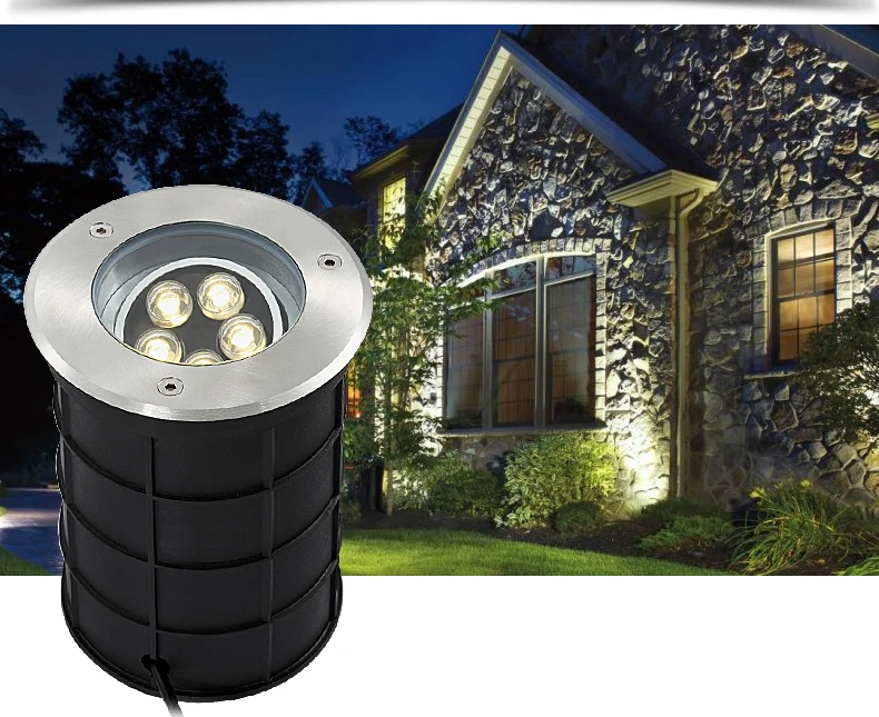 Водонепроницаемые светодиодные Подземные Светильники 3 Вт 5 7 9 12 15 18 24 30 36 IP67|outdoor led