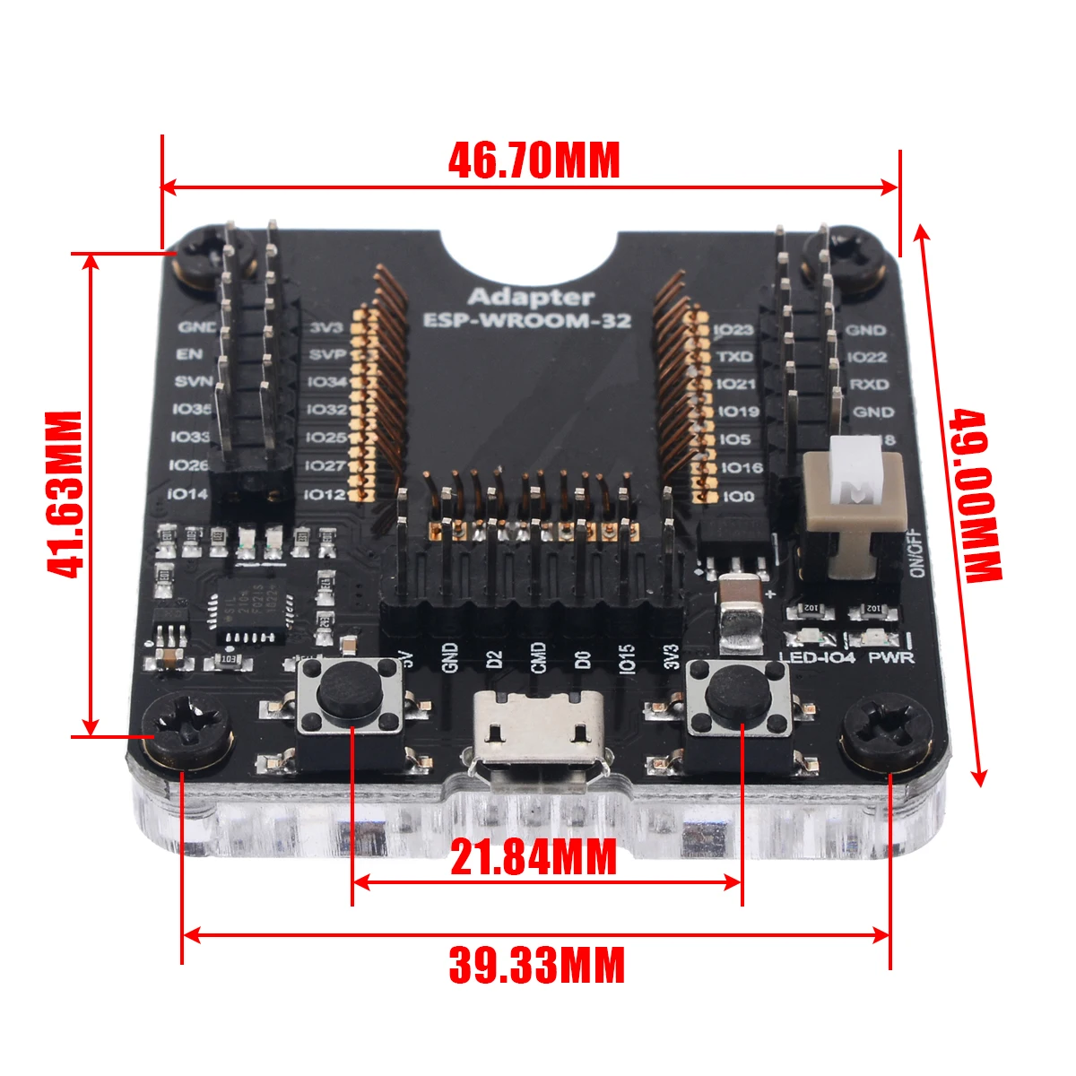 Высококачественный инструмент для программирования модуля ESP ESP32 адаптер ESPRESSIF