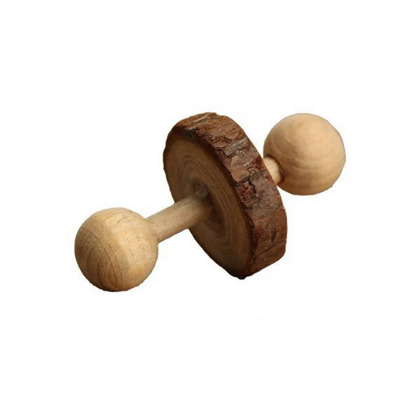 5 Хомяк деревянная молярная жевательная игрушка Jouet Rongeur Konijn Speelgoed Hout игрушка поставки с колокольчиком для маленьких животных игрушка для упражнений - Цвет: 5