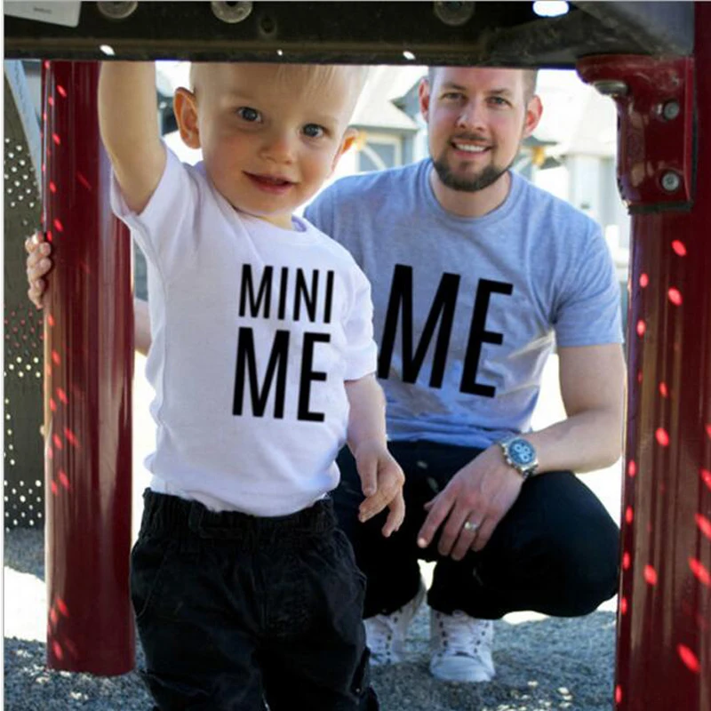 Новинка 2019 года летняя футболка для всей семьи одежда папы и сына семейная