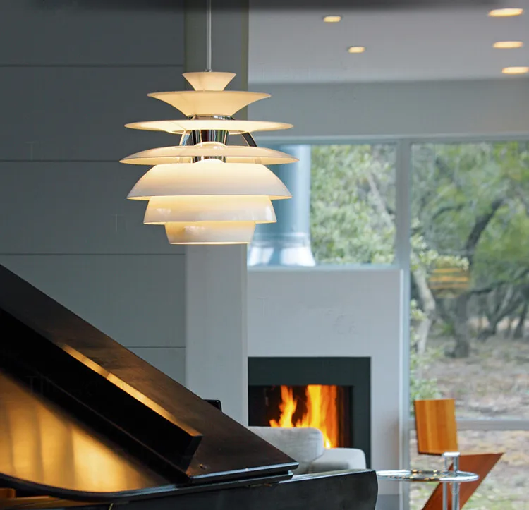 СВЕТОДИОДНЫЙ Алюминиевый металлический Снежный шар белый диаметр 40 см подвесной