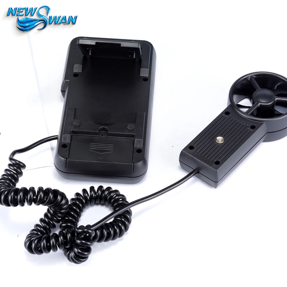 Высокочувствительный Ручной цифровой анемометр типа крыла измеритель скорости