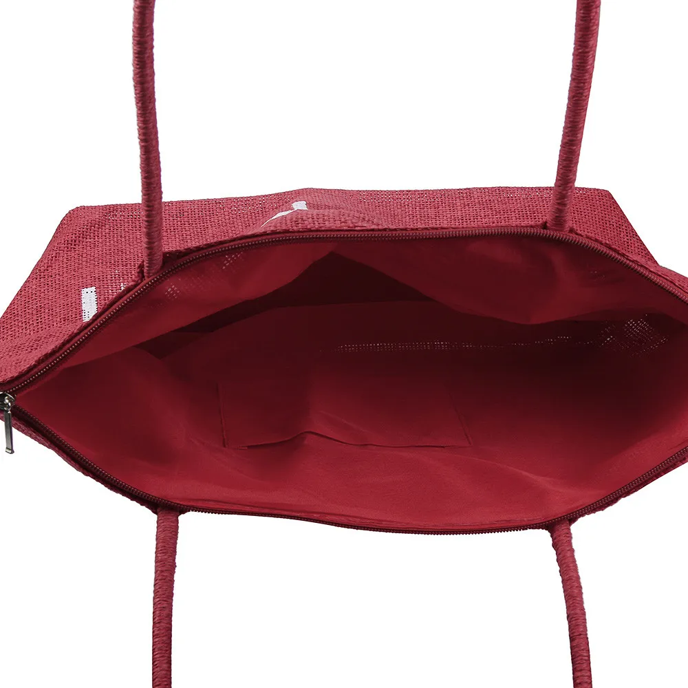 Женская Повседневная сумка Bolsos de paja verano большая Соломенная пляжная 2019|Клатчи| |