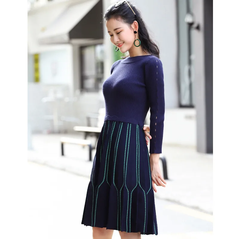 Высококачественная французская мода 2018 Осень Зима Новая линия вышивка