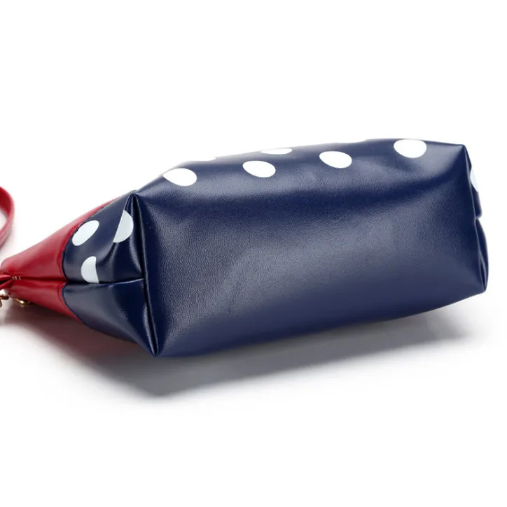 Новое поступление 2019 косметички милая мультяшная сумка в горошек женские