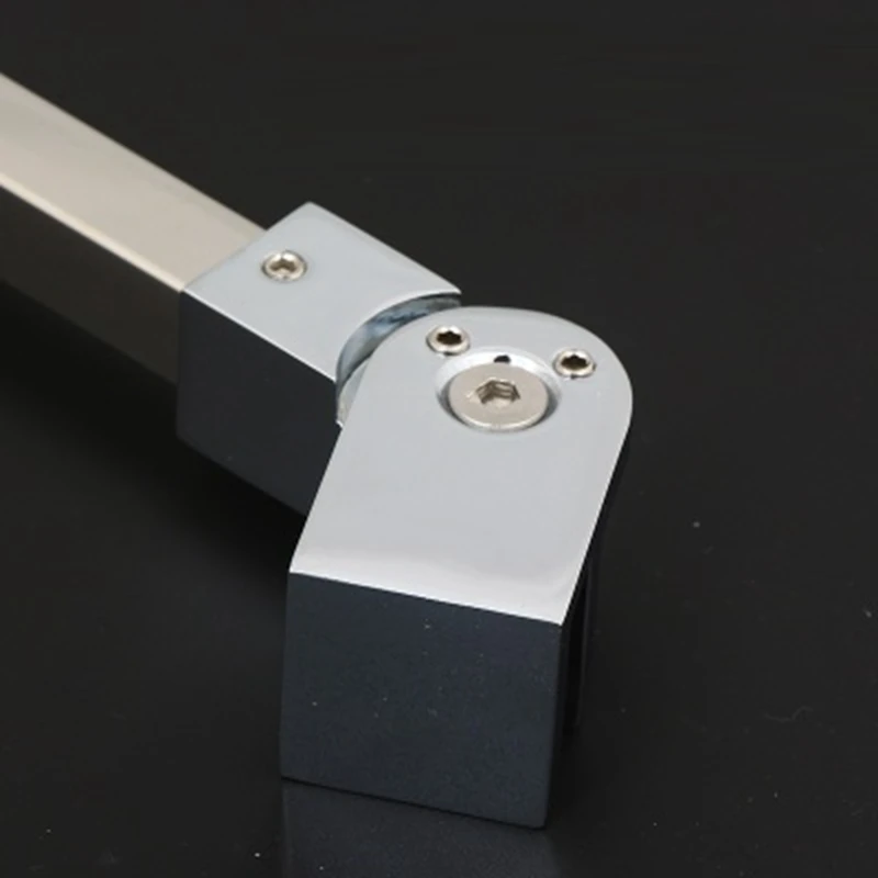 Стеклянная поддерживающая планка с углом регулировки нержавеющая сталь 304