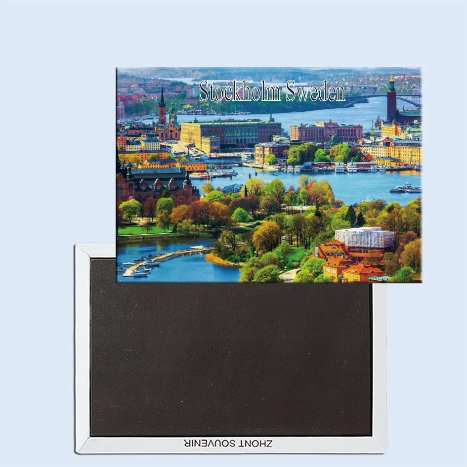 

Магнит на холодильник Stockholm Sweden 24396