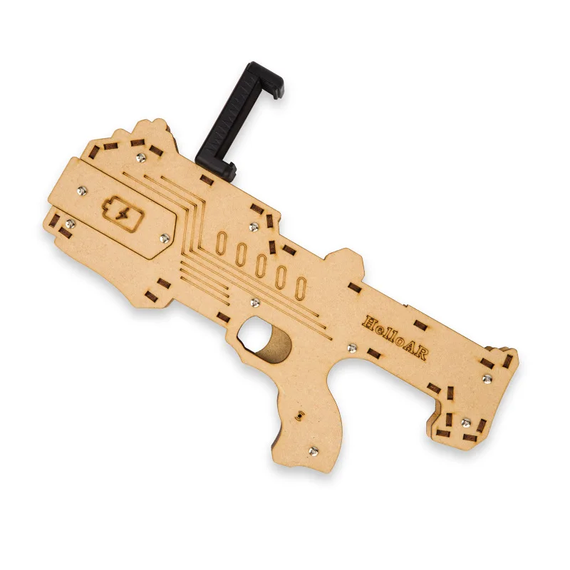 Bluetooth AR-Gun новейший стиль 3D VR игры деревянный материал игрушка портативный AR игры пистолет для Android iOS iPhone телефоны