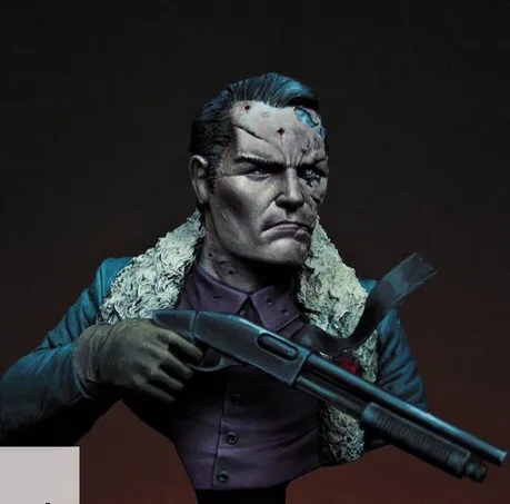 Масштаб 1/16 Смола Бюст Schwarzenegger набор для сборки фигурки модель бесплатная