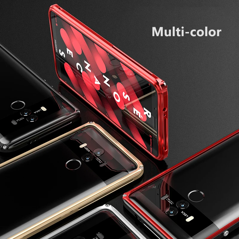Для HUAWEI mate 10 Pro Чехол-бампер Роскошный тонкий жесткий металлический алюминиевый сплав ударопрочный чехол для телефона mate 10 Pro Чехол Funda