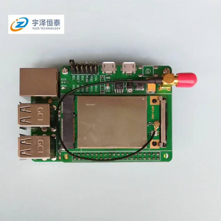 Комплект для оценки разработки LoRaWAN SX1301 интерфейс mini-PCIE raspberry 3B шлюз | Компьютеры и