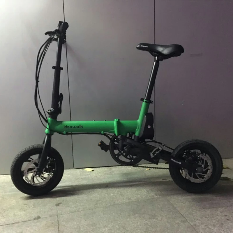 12inch electric folding bicycle intelligent mini bike instead of walking Light | Спорт и развлечения