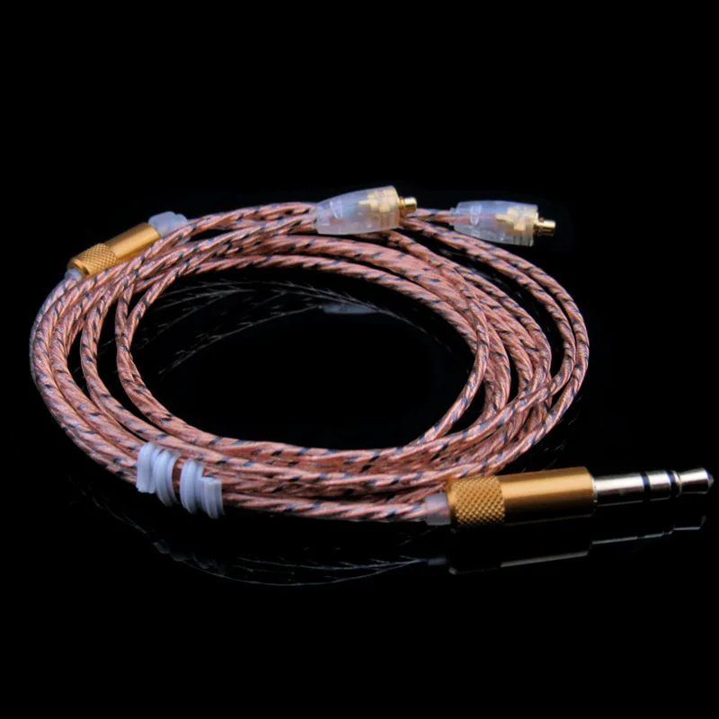DIY Модернизированный кабель MMCX для Shure SE215 SE535 SE846 наушники провод гарнитуры