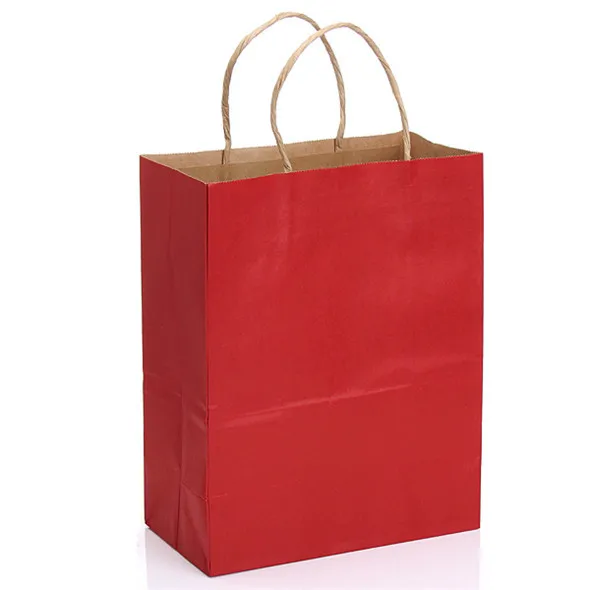 Роскошные праздвечерние чные пакеты 5 шт./лот Подарочный пакет из крафт бумаги с