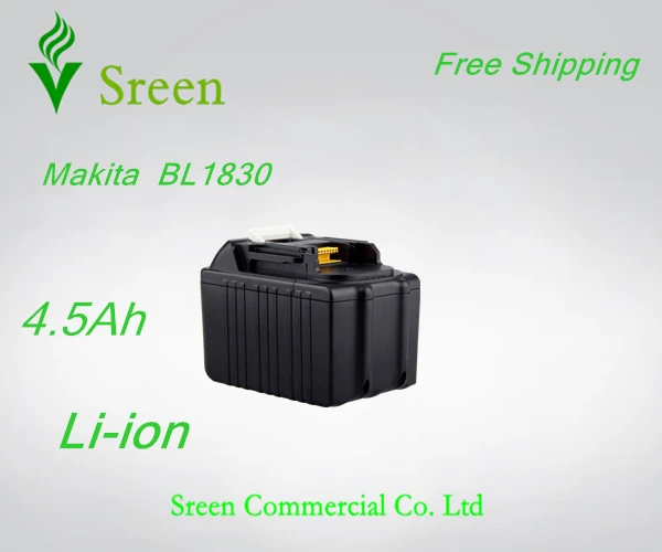 Новый Перезаряжаемые 18 В Li-Ion 4500 мАч Замена Батарея пакеты для Makita Мощность