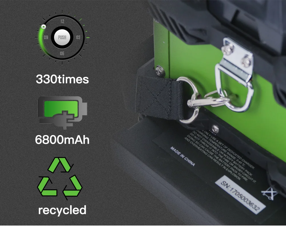 FTTH машина для сращивания оптического волокна KOMSHINE FX37 Оптического Волокна Fusion Splicer сварочный аппарат с Кливер KF-52, как Fujikura
