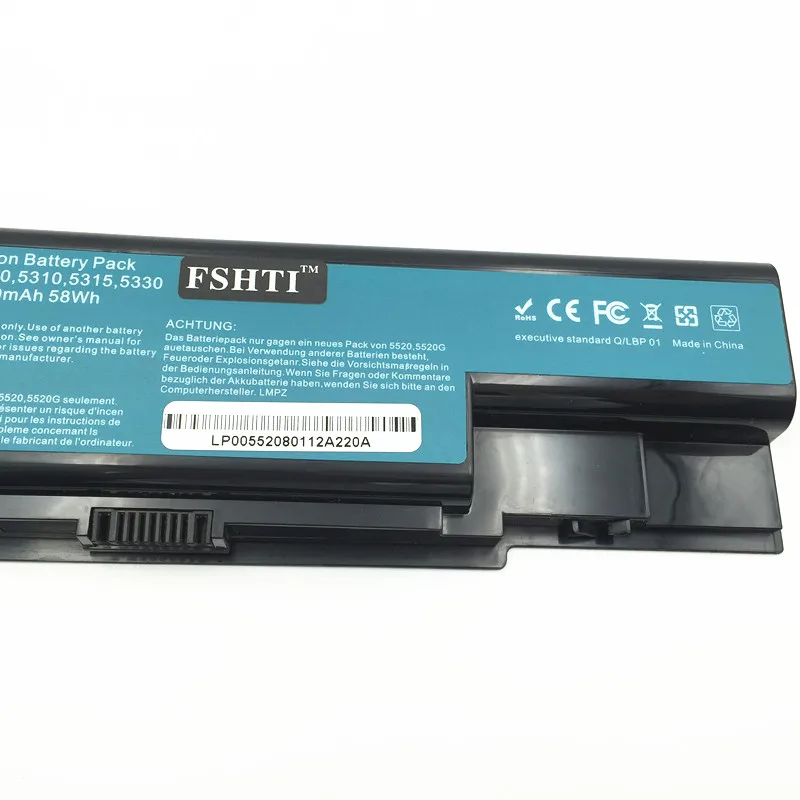 Аккумулятор для ноутбука Acer eMachines E510 E520 G420 G520 G620 G720 EasyNote LJ61 LJ63 LJ65 LJ67 LJ71 LJ73 LJ75 10 8 В 4400