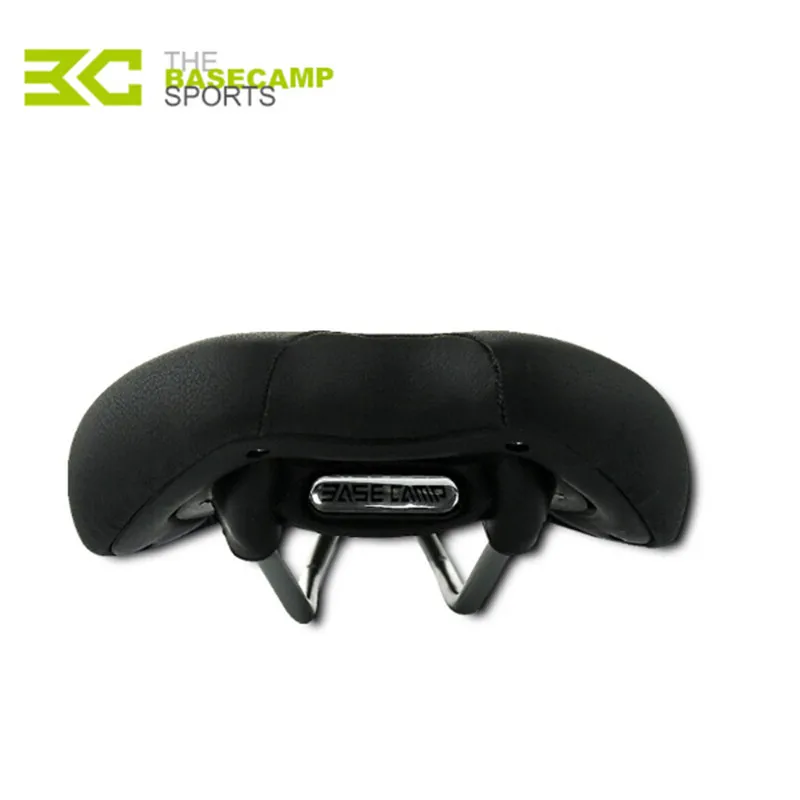 Базовый лагерь Новый импортированный велосипедный седло материал содержит высококачественный силикагель части горный велосипед черный.