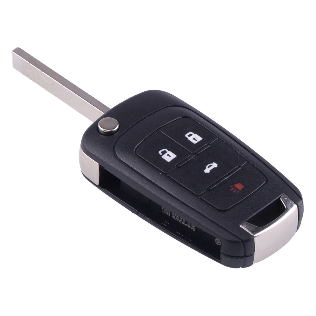 CITALL 4 кнопки Uncut складной брелок дистанционного ключа чехол 13500222 для Chevrolet Cruze Malibu