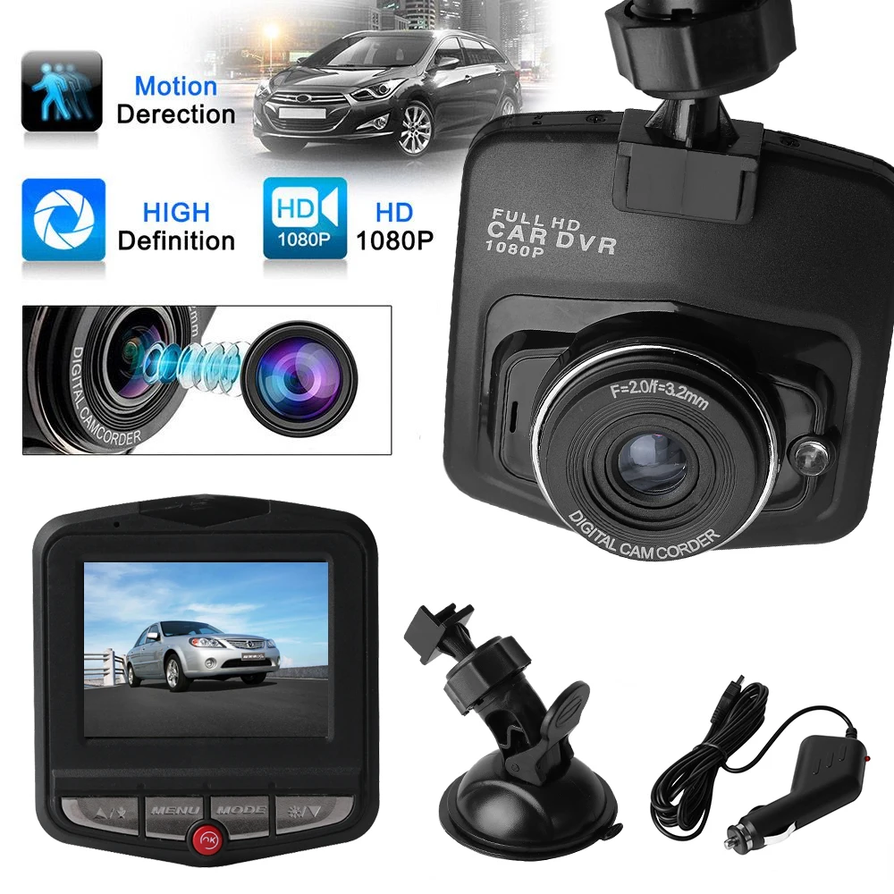 1 Набор 2," мини Автомобильная dvr камера Dashcam Full HD1080P GT300 видео рекордер g-сенсор камера ночного видения автомобильные аксессуары Горячая Распродажа