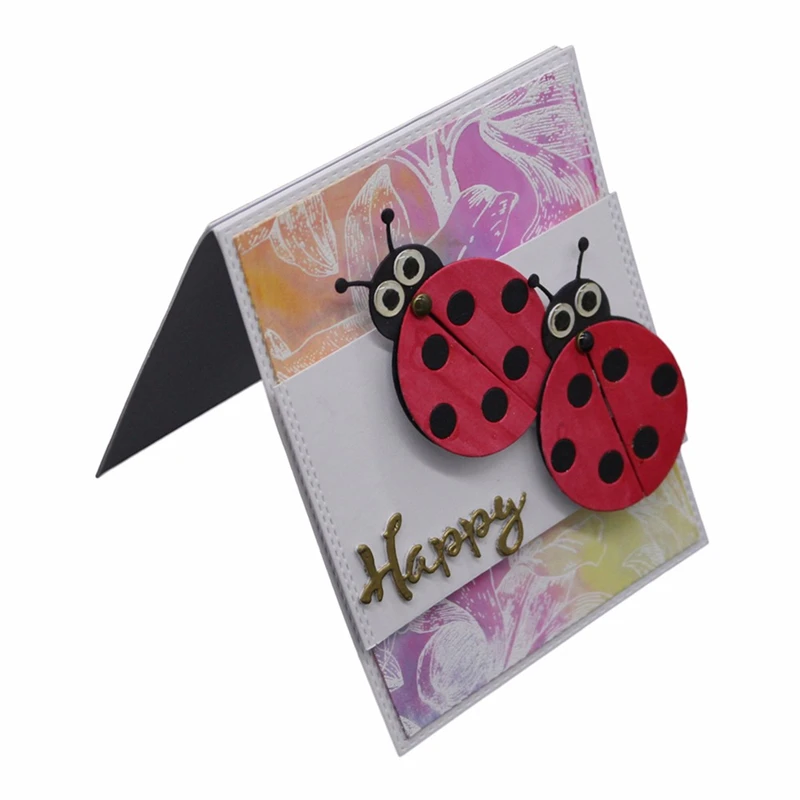 Божья коровка металлические Вырубные штампы трафареты сделай сам для