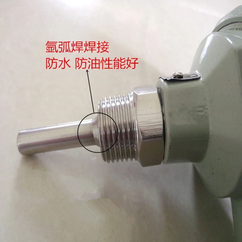 Термостойкий датчик температуры 8*200 мм pt100 резьба стандартной термопары ZG1/2