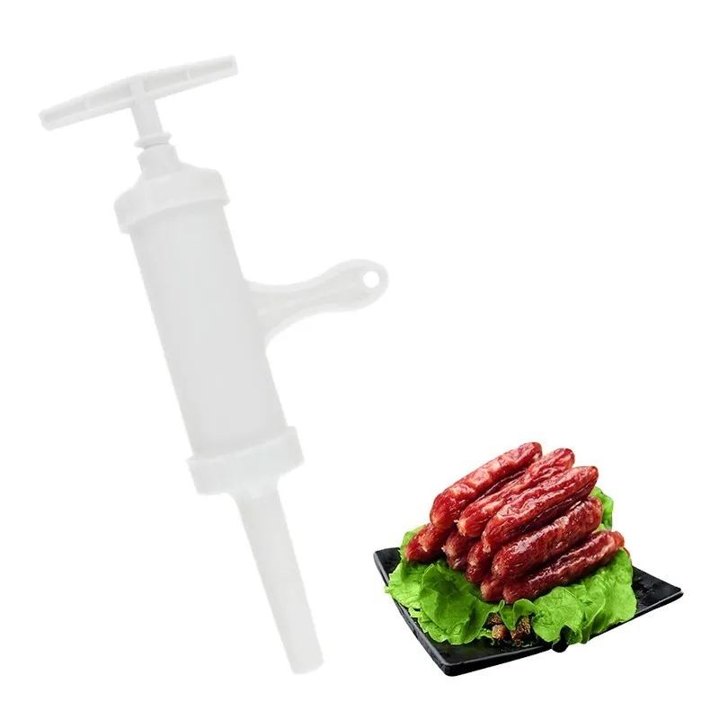 Manual Sausage Stuffer Tools Food Grade Plastic Machine Cod Fish Intestines High Capacity Kitchen Meat Grinder | Дом и сад