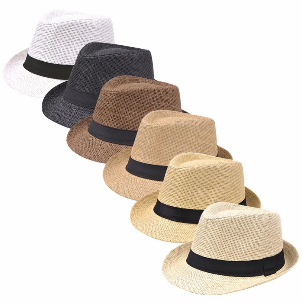 Модная летняя пляжная Для женщин шляпы дамы Защита от Солнца шляпа Повседневное