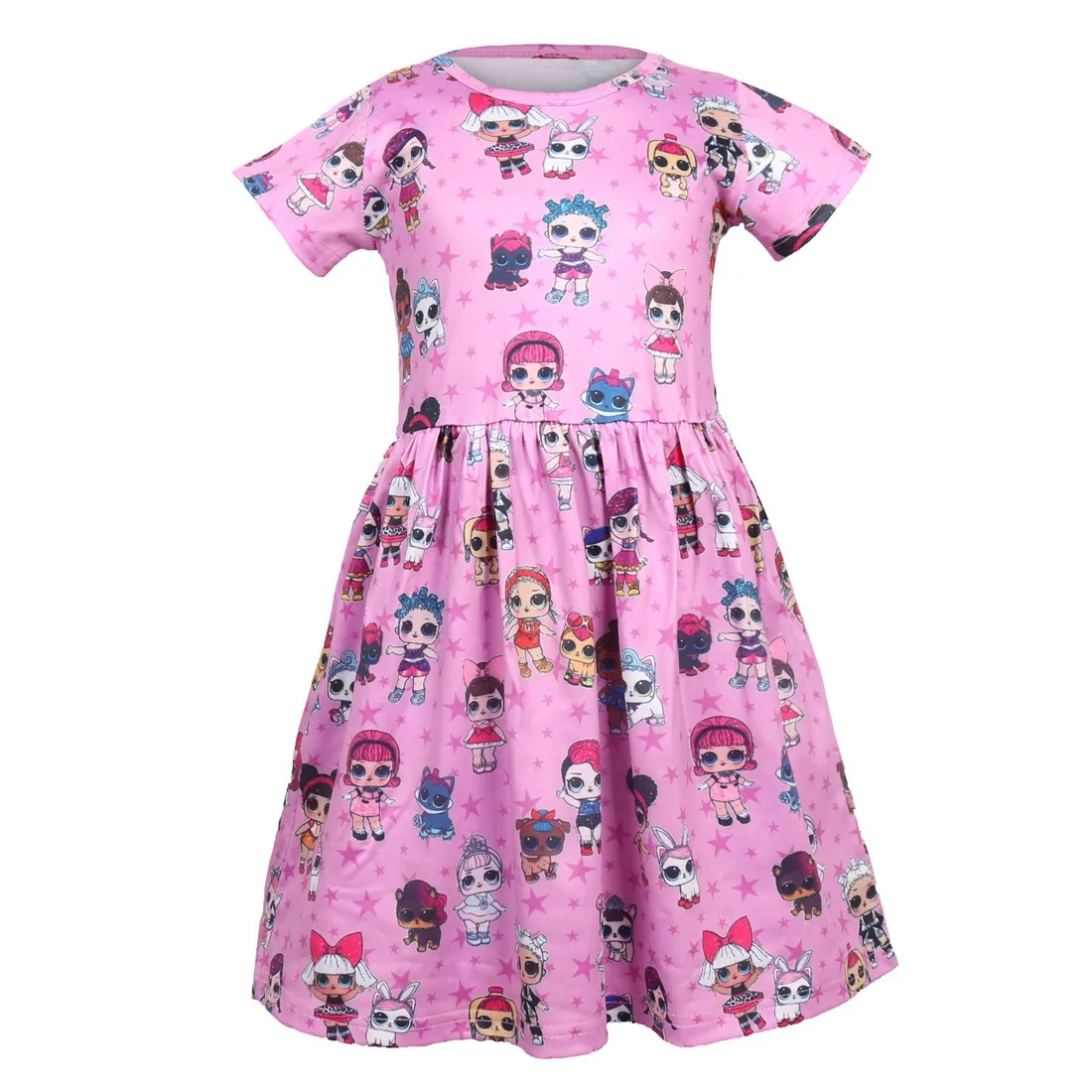 Новинка 2019 года Забавное платье для девочек милое платье-пачка принцессы из