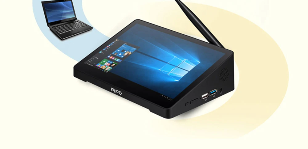 Pipo X10 Pro ips 1920*1280 10,8 дюймовый экран Windows 10 Мини ПК Z8350 Четырехъядерный 4G/2G 32G/64G HDMI медиа ТВ коробка Bluetooth 4,0 PC