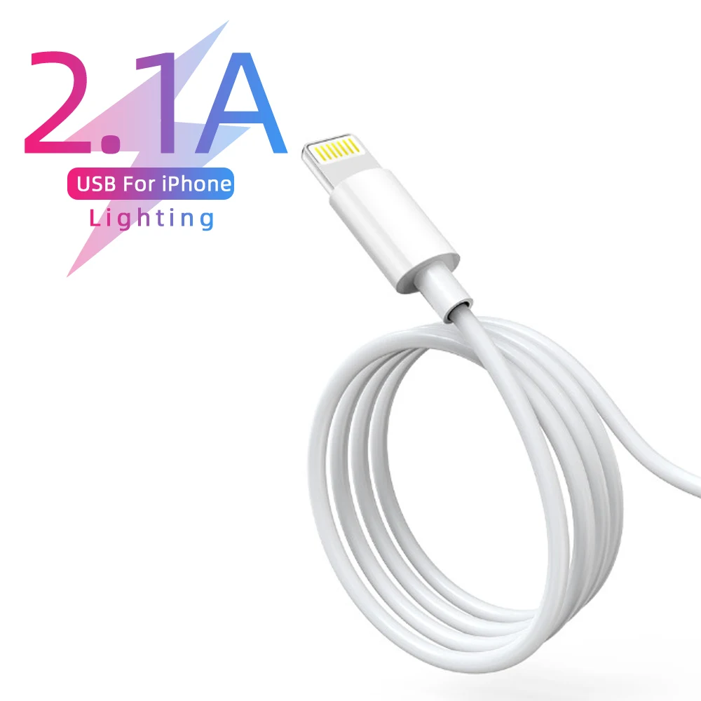 Кабель USB type C для iPhone XS Max 8 7 6 S Plus Android Мобильный шнур телефона Дата кабель быстрой