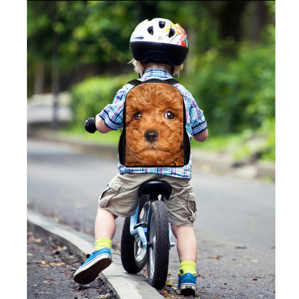 

FORUDESIGNS Merry Christmas Small Shoulder Backpack for Kids 3D Santa Claus Print Kindergarten Baby School Bags Mochilas Escolar