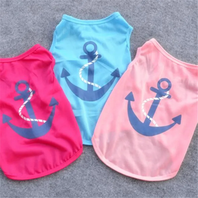 Футболка с собачьим жилетом хлопковая одежда для собак и щенков модная толстовка