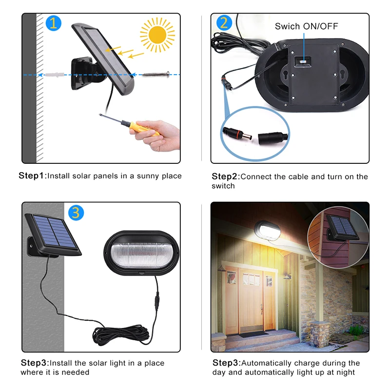 10 светодиодов супер яркий светильник на солнечной батарее с ИК датчиком движения