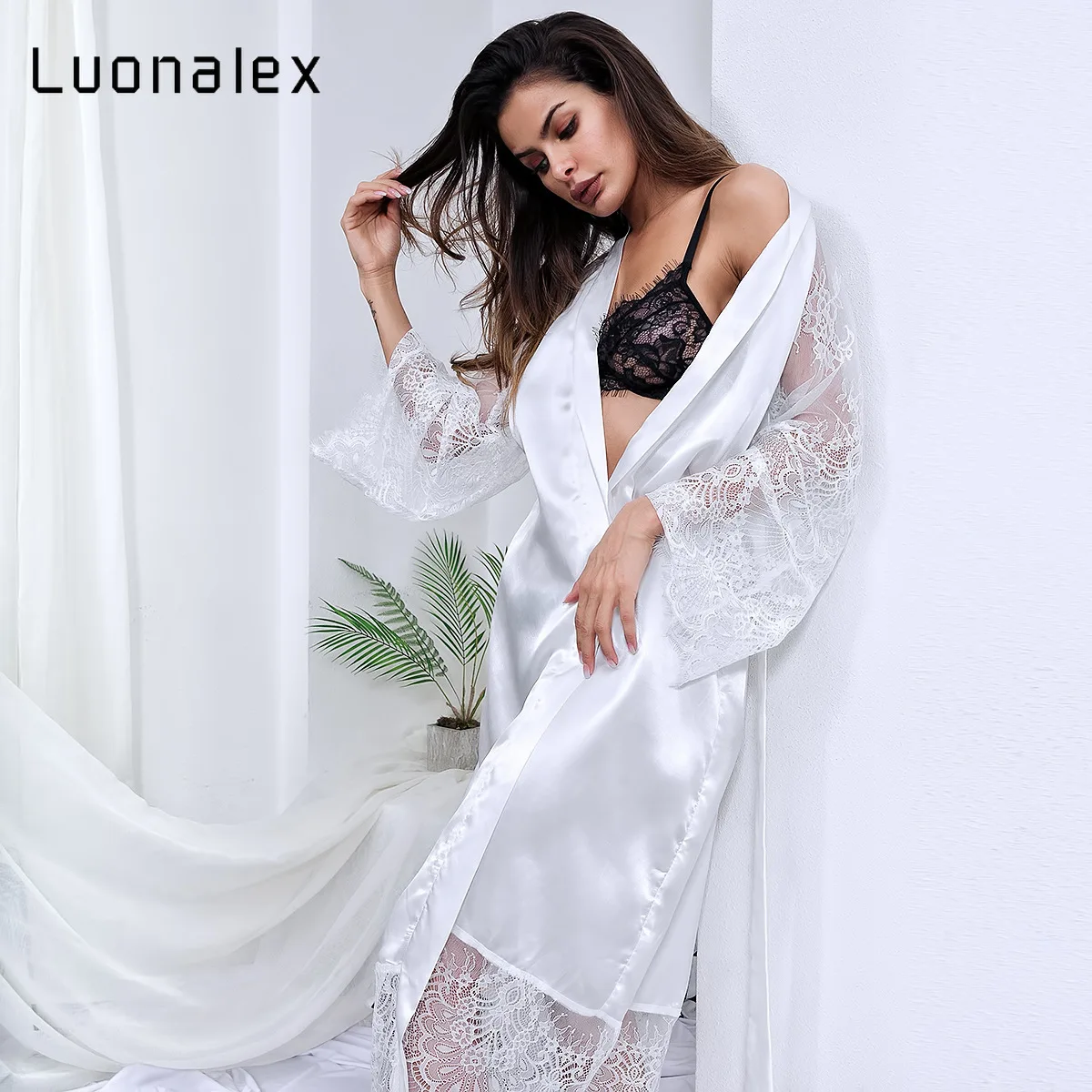 Luonalex женское сексуальное нижнее белье кружевное сорочка эротическое