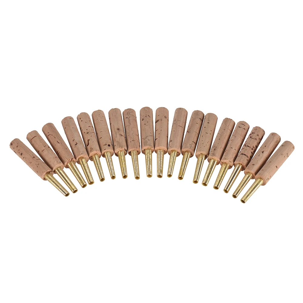 

ammoon Oboe Reeds Staple Tubes Parts 47mm with Plastic Case, 18pcs/ Pack