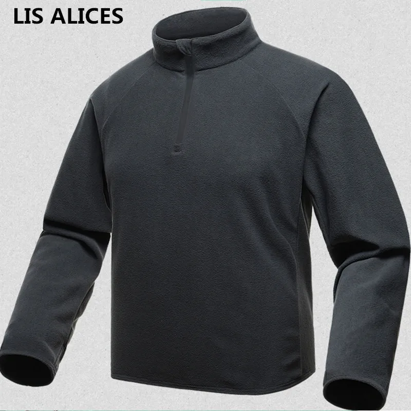 Мужская тактическая флисовая куртка Повседневная теплая армейская одежда с