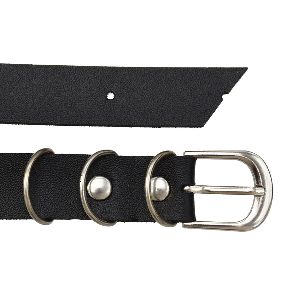 Панк сексуальные женские черные с заклепками кисточками кожаные связывающие