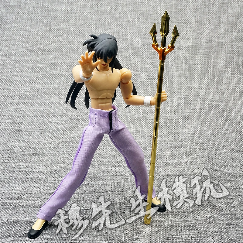 Металлическая трезубец и копье для Bandai Saint Seiya Посейдон весы образец на модели