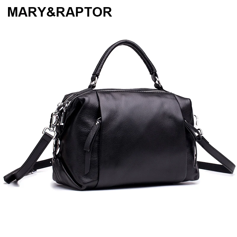 Модная мужская и женская сумка из натуральной кожи Бостонская яловой дамские