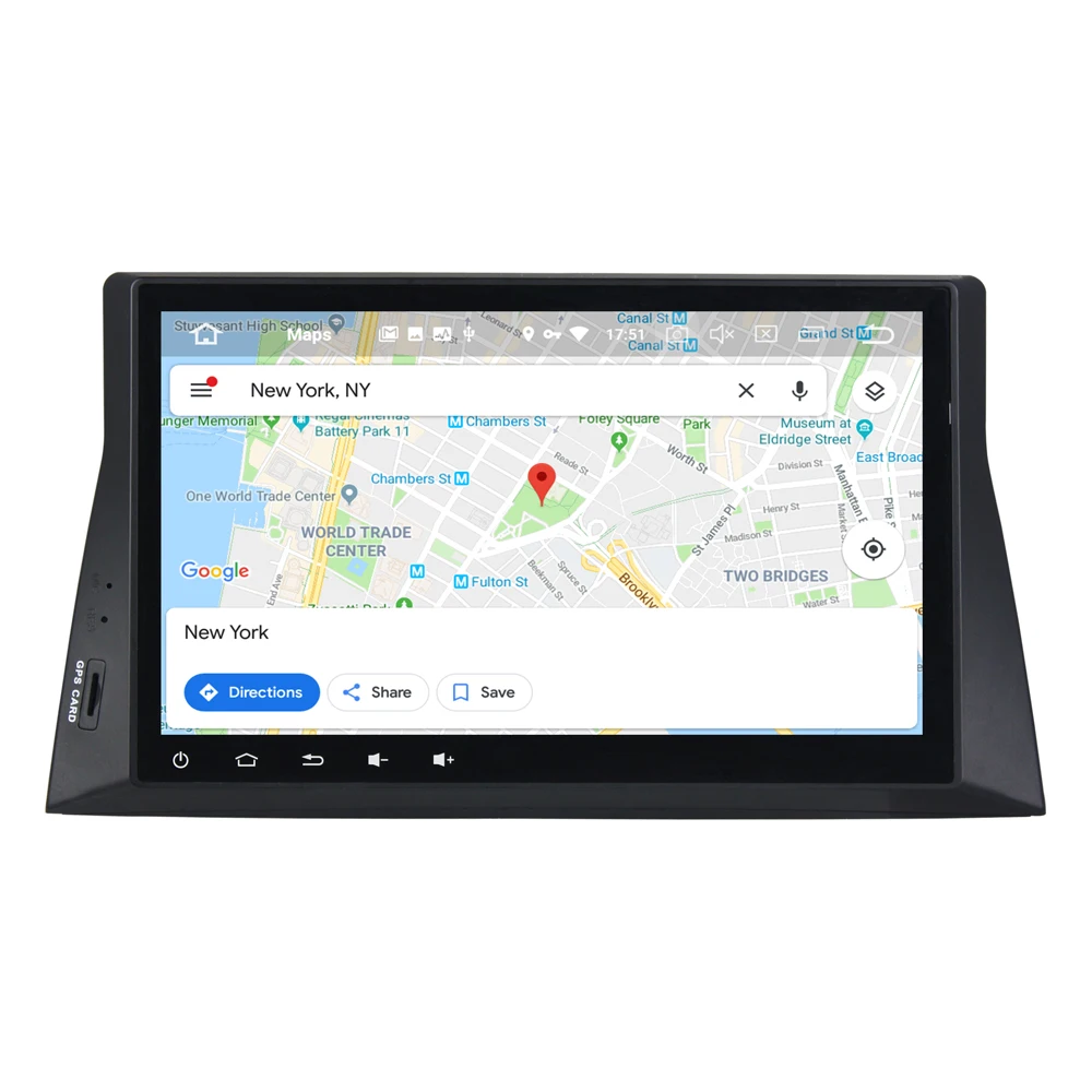 Автомагнитола Belsee на Android 9 0 для Honda Accord 8 дюймовый IPS экран 10 1 дюйма 4 Гб 64 ГБ