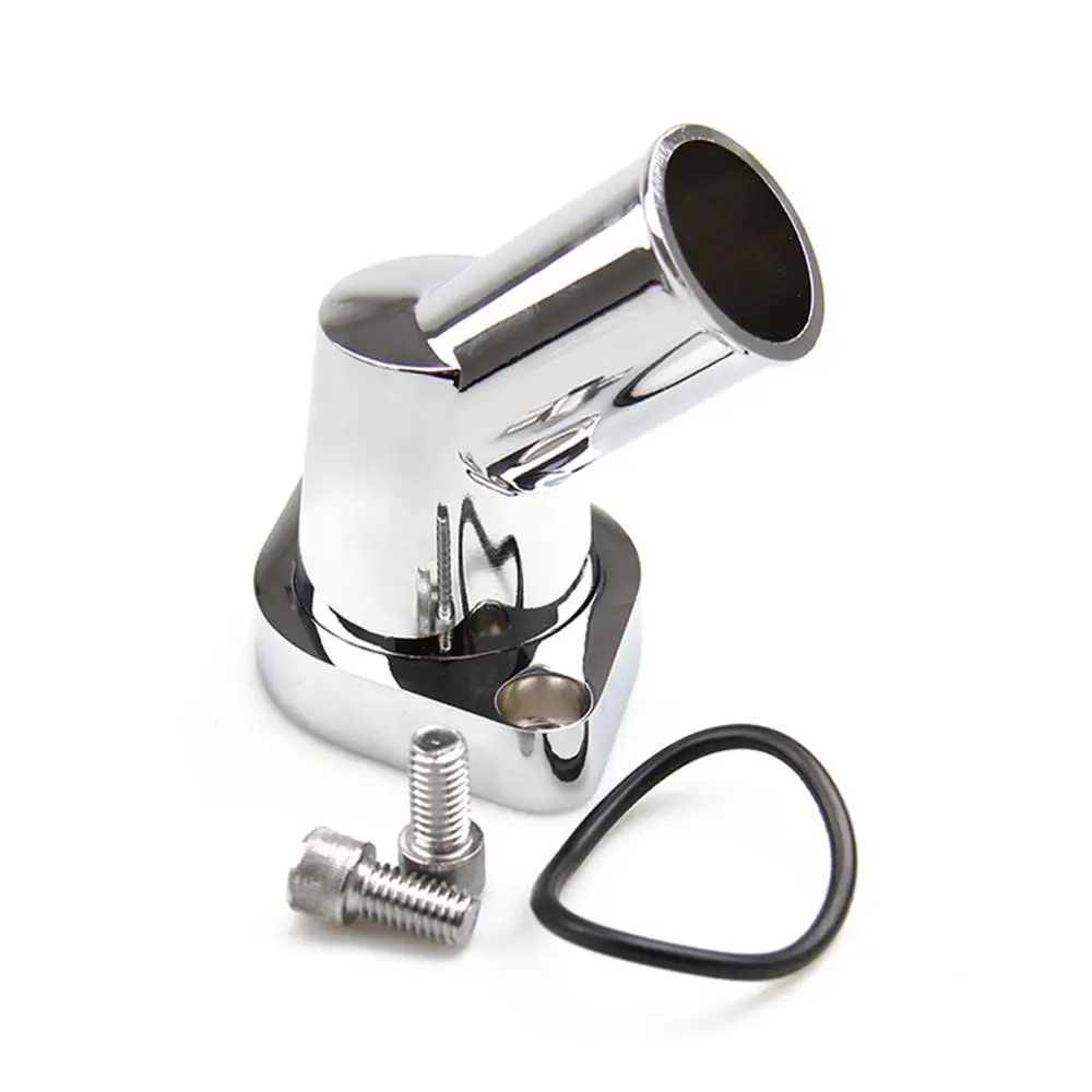 Precision Auto Labs полированная Алюминий водная горка корпус термостата SBC для Chevy 45