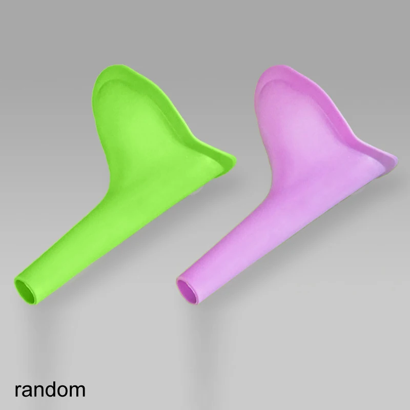 random 1pcs Женский гигиенический набор туалетных принадлежностей, 1 шт., стоячие мочи, инструменты для улицы, путешествия, писсуар, ведро для мочи, безопасная пластиковая посуда - Цвет: random 1pcs