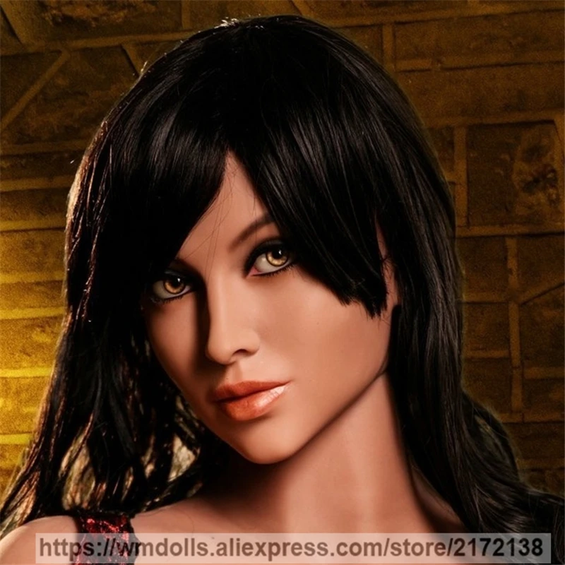 WMDOLL кукла для орального секса Head сексуальных реальных силиконовых