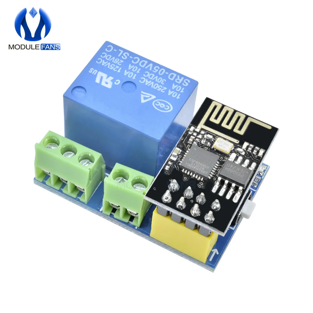 ESP8266 5V 1 Channel 1CH Relay ESP-01/01S WIFI Module for Arduino R3 Mega2560 Nano Raspberry Pi Smart Home Wireless | Электронные