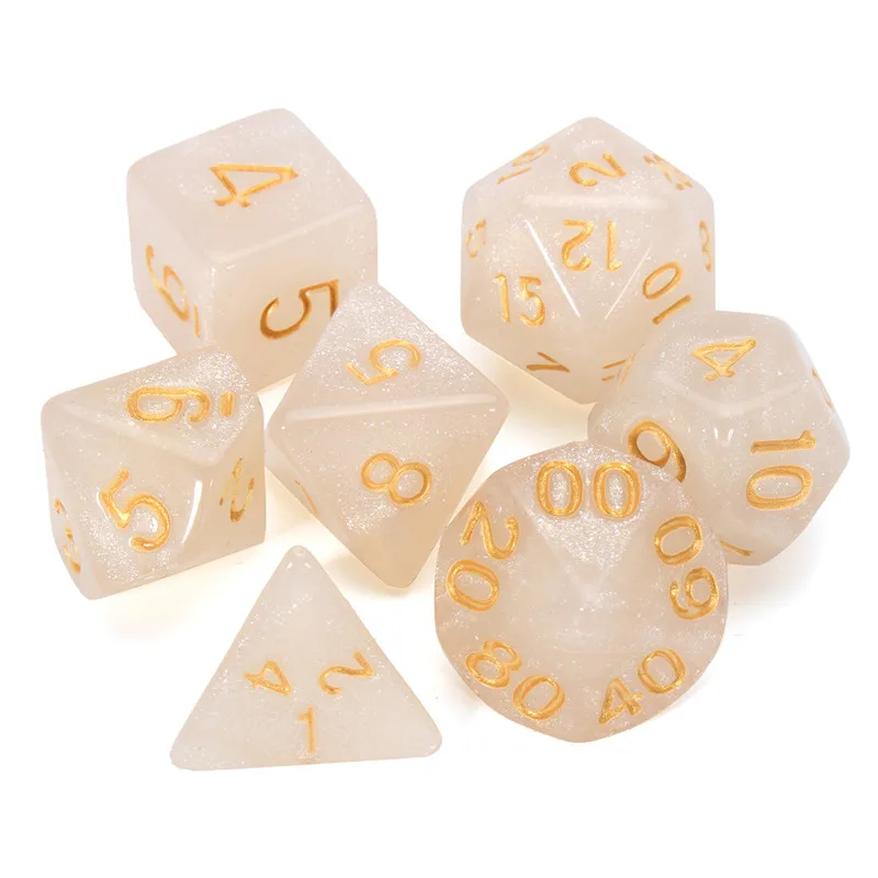 Настольные игры многогранные игральные кости RPG DND Pathfinder 42 шт. многогранные игральные кости+ 6 игральных костей мешочек настольная игра для вечеринок Обучающие проекты
